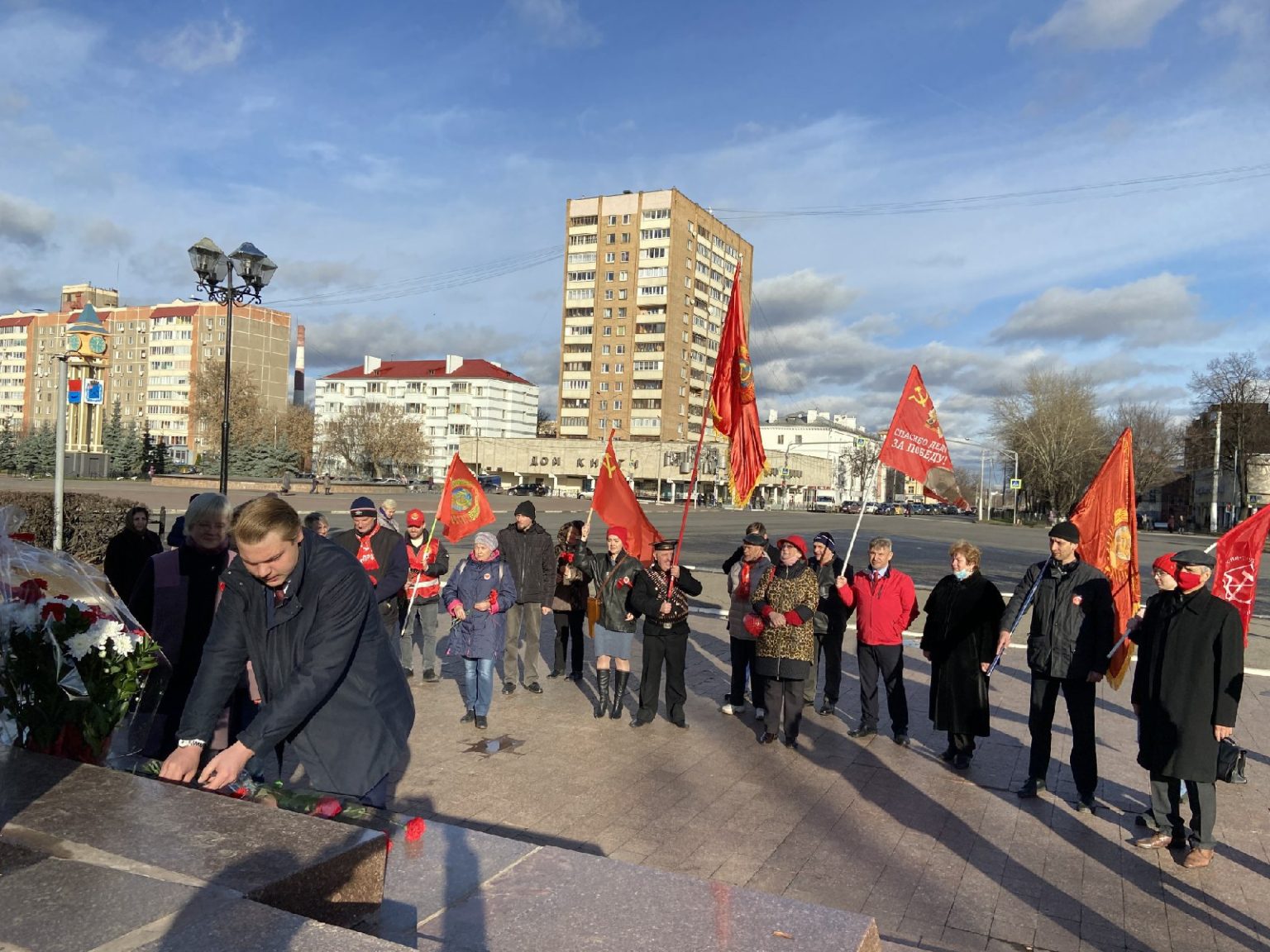 площадь ленина в подольске